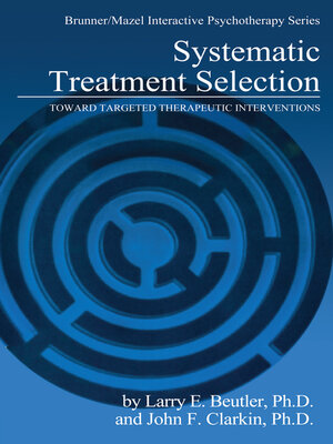 cover image of Systematic Treatment Selection